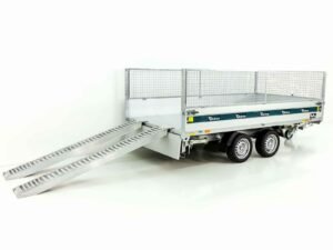 Debon Dreiseitenkipper DDK 180×360 3,5t|E-Pumpe|Rampen|Stützen|Gitter|Aktion
