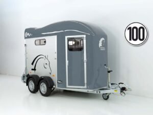 Cheval Liberte Pferdeanhänger GOLD 3|Premium|Pullman 2|Sattelkammer|grau
