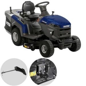 BullMach PEGASO 95-160 RMH Benzin-Rasentraktor mit Fangkorb